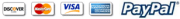 we accept paypal!